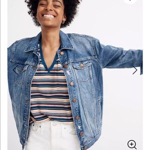 Madewell oversized jean jacket